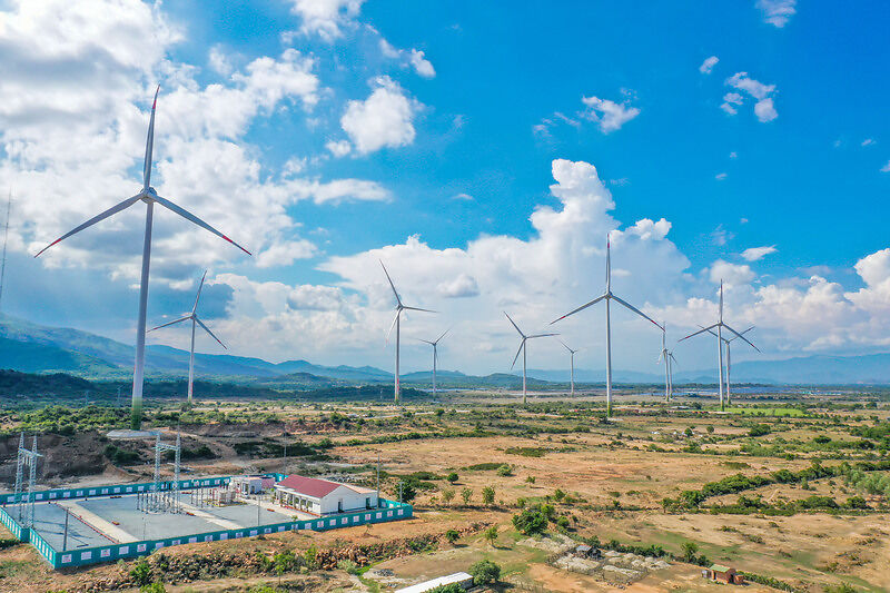 TRUNGNAM GROUP HOÀN THÀNH VẬN HÀNH THƯƠNG MẠI NHÀ MÁY ĐIỆN GIÓ 46,2 MW TẠI NINH THUẬN
