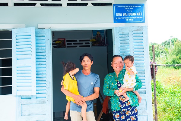 XÂY NHÀ ĐẠI ĐOÀN KẾT TẠI SÓC TRĂNG