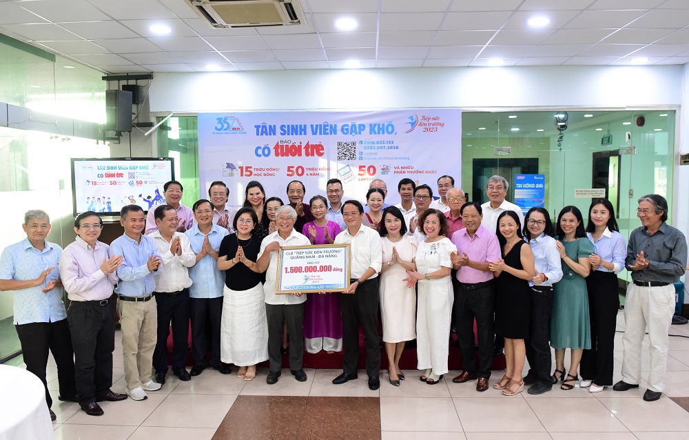 TRUNGNAM GROUP 7 NĂM LIÊN TIẾP ĐỒNG HÀNH CÙNG CHƯƠNG TRÌNH TIẾP SỨC ĐẾN TRƯỜNG