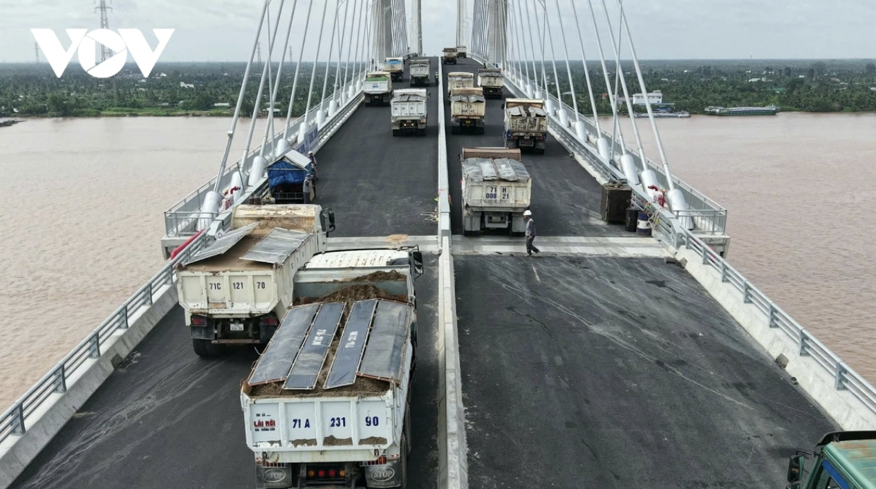 RACH MIEU 2 BRIDGE READY FOR INAUGURATION AMID GREAT ANTICIPATION FROM MEKONG DELTA RESIDENTS