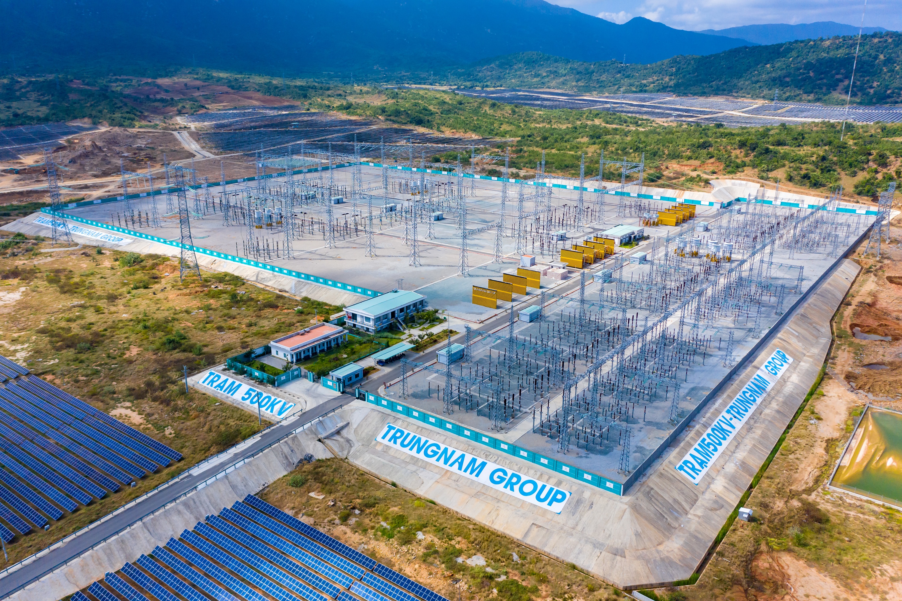 TRẠM BIẾN ÁP VÀ ĐƯỜNG DÂY 220/500kV KẾT HỢP NHÀ MÁY ĐMT TRUNG NAM THUẬN NAM 450MW