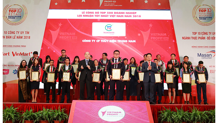 TOP 500 DOANH NGHIỆP LỢI NHUẬN TỐT NHẤT VIỆT NĂM 2018