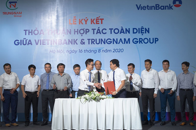 Trungnam Group ký kết Thỏa thuận hợp tác toàn diện với VietinBank
