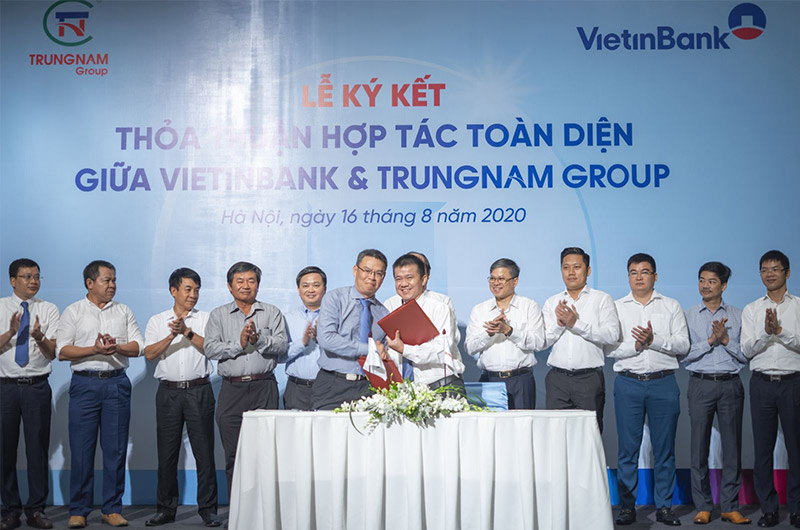 Trungnam Group ký kết Thỏa thuận hợp tác toàn diện với VietinBank